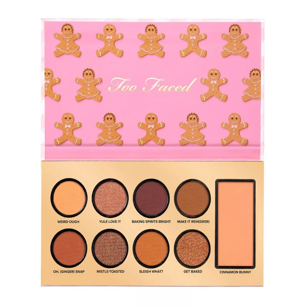🧸Too Faced Christmas Bake Shoppe Ginger Snap Palette - Picture 1 of 7
